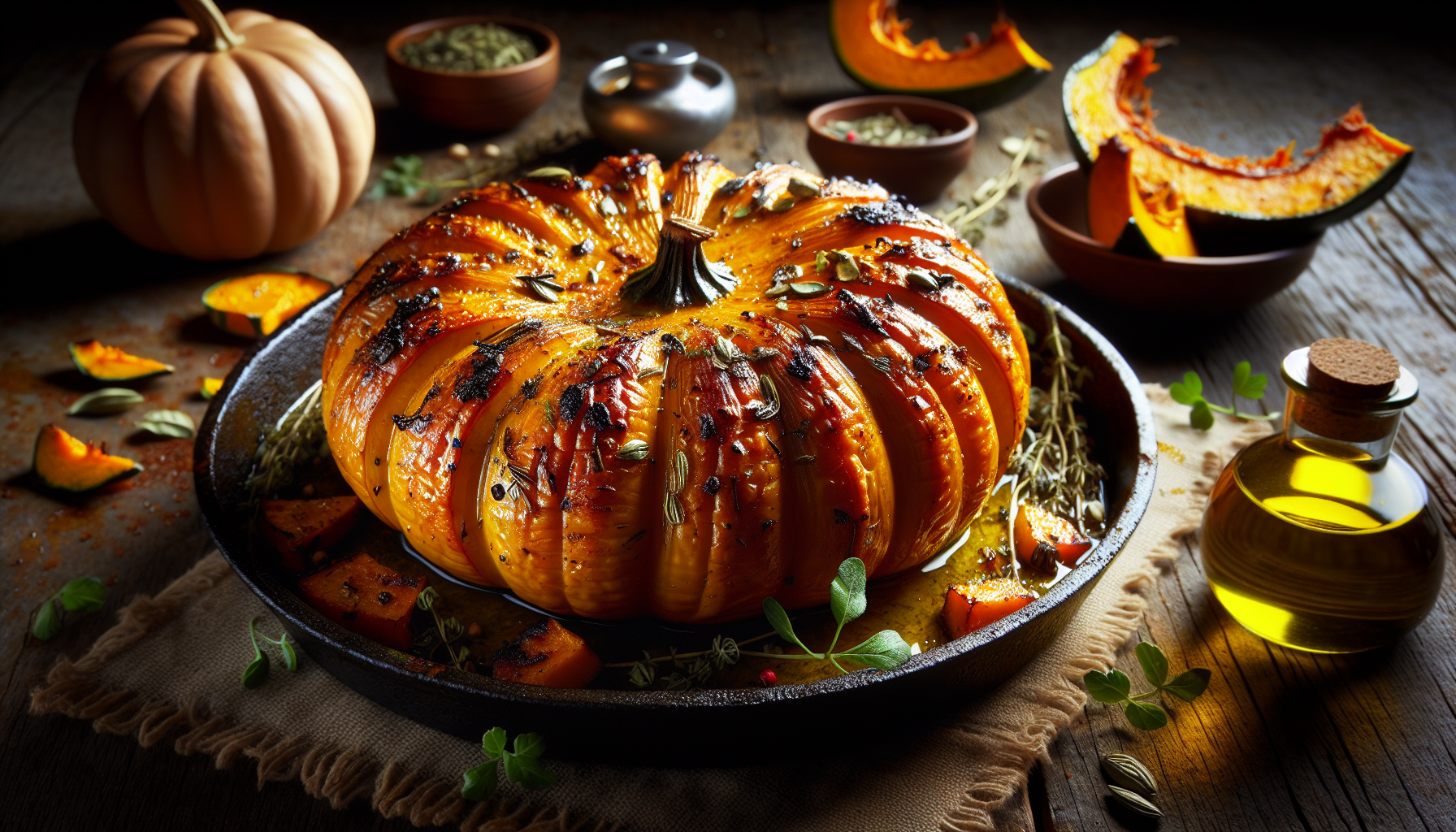 zucca in forno